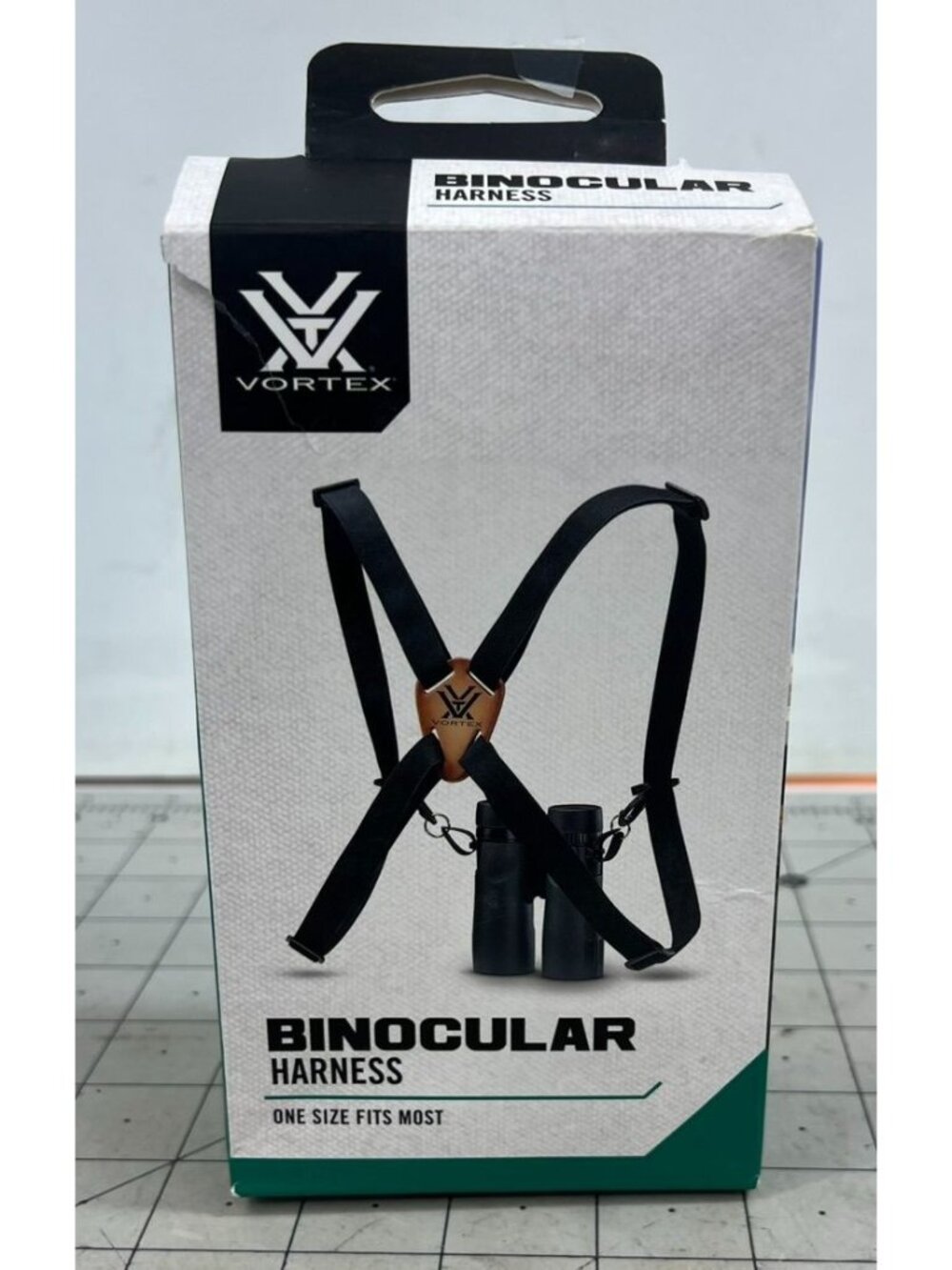 Vortex Binocular Harness Adjustable Strap For Outdoor Use Black